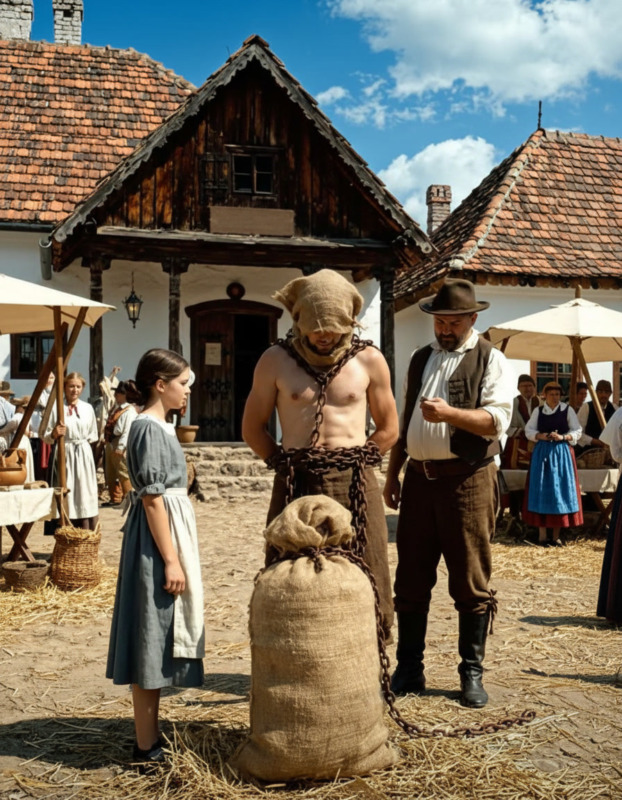 Jedna vdova osvobodí neznámého muže za jednu minci… ale to, co se stane za úsvitu, otřese celou vesnicí